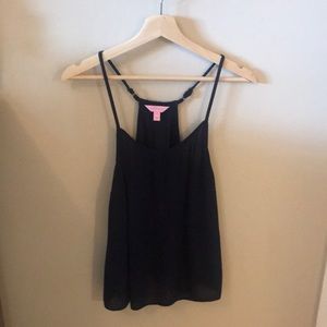 Lilly Pulitzer Navy Dusk Tank Sz XS